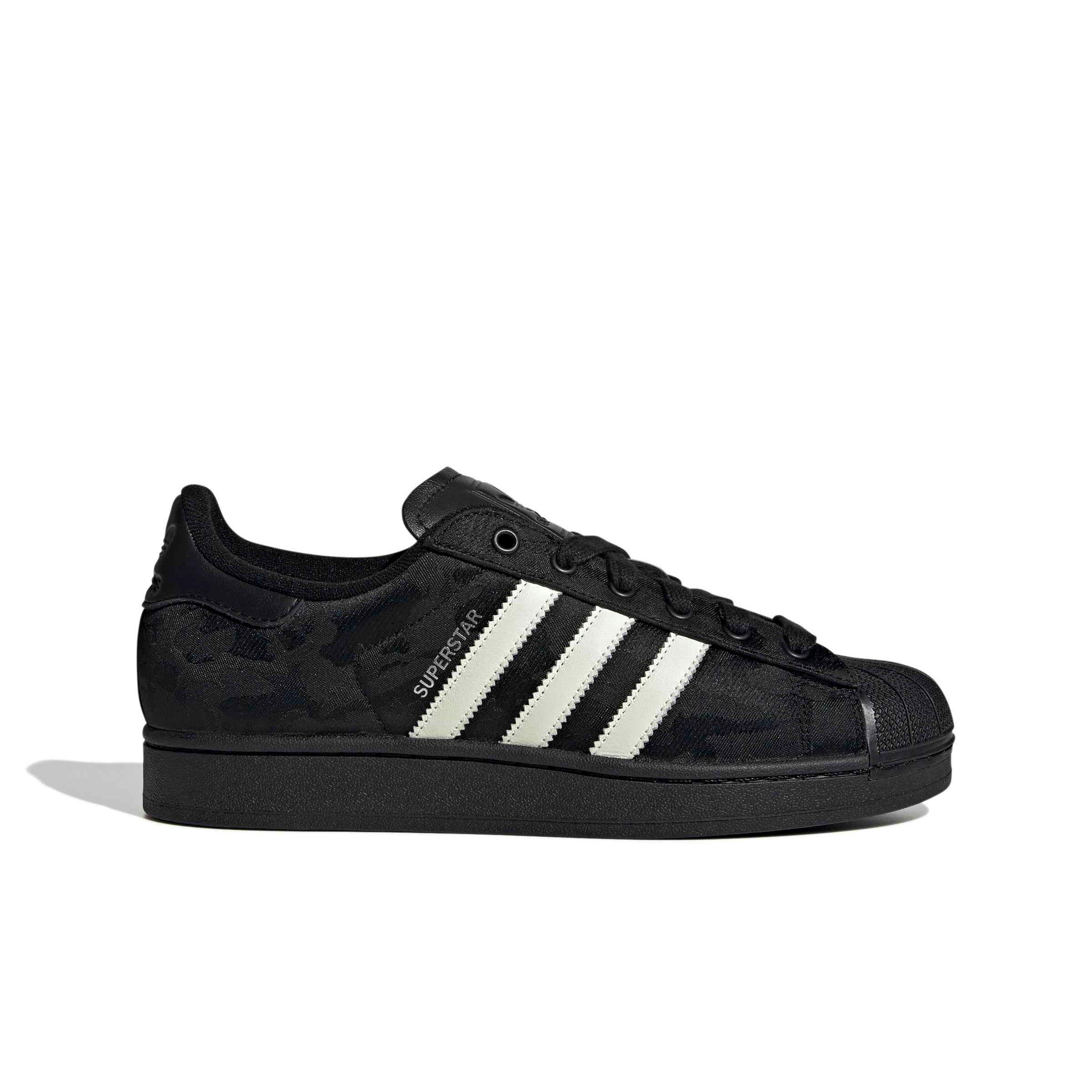 adidas Originals Superstar II "Core Black/Off White/Silver Metallic" Men's Shoe - BLACK/OFF WHITE/SILVER